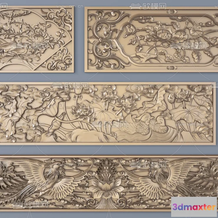 1243448 - RELIEF - VRAY  CORONA - 3D MODEL - 2848