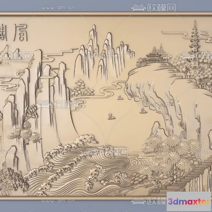 1243450 - RELIEF - VRAY  CORONA - 3D MODEL - 2849