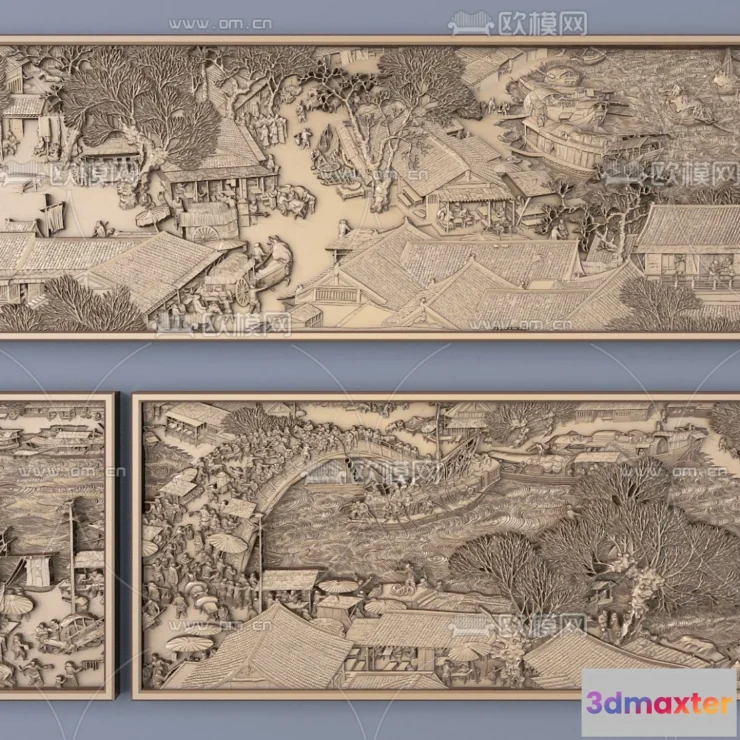 1243454 - RELIEF - VRAY  CORONA - 3D MODEL - 2851