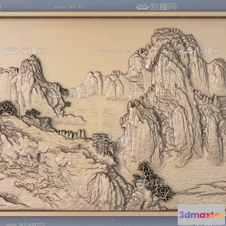 1243472 - RELIEF - VRAY  CORONA - 3D MODEL - 2860