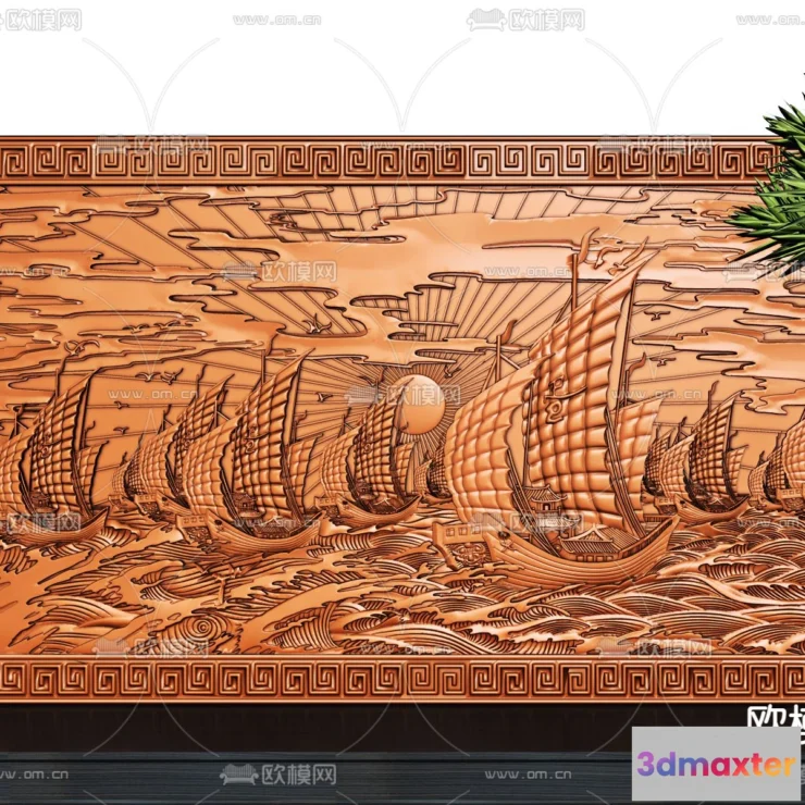 1243492 - RELIEF - VRAY  CORONA - 3D MODEL - 2870