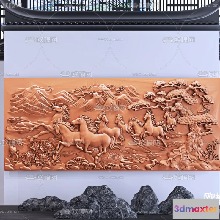 1243506 - RELIEF - VRAY  CORONA - 3D MODEL - 2877