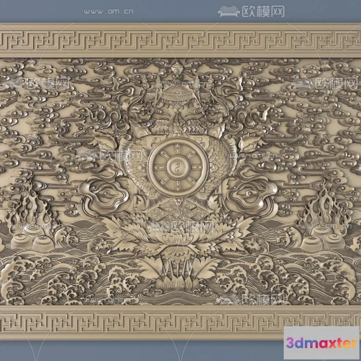 1243520 - RELIEF - VRAY  CORONA - 3D MODEL - 2884