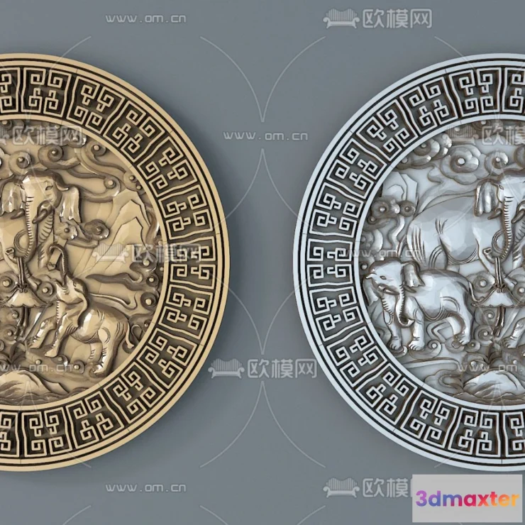 1243528 - RELIEF - VRAY  CORONA - 3D MODEL - 2888