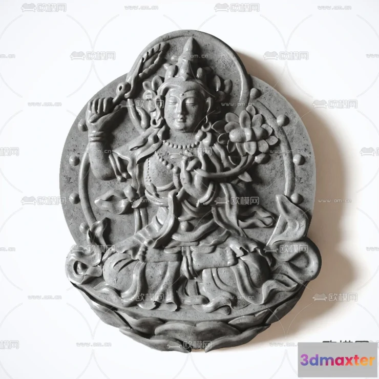 1243534 - RELIEF - VRAY  CORONA - 3D MODEL - 2891