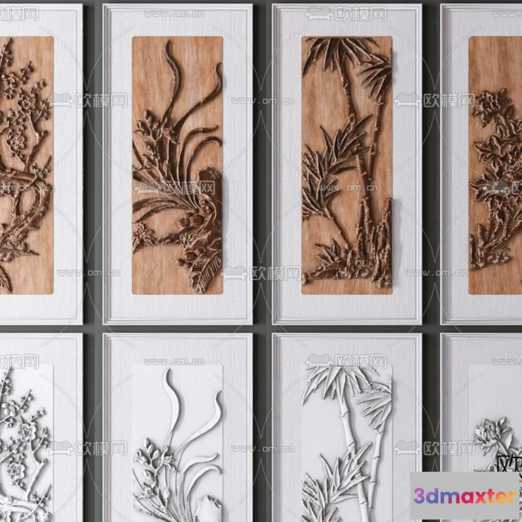 1243536 - RELIEF - VRAY  CORONA - 3D MODEL - 2892