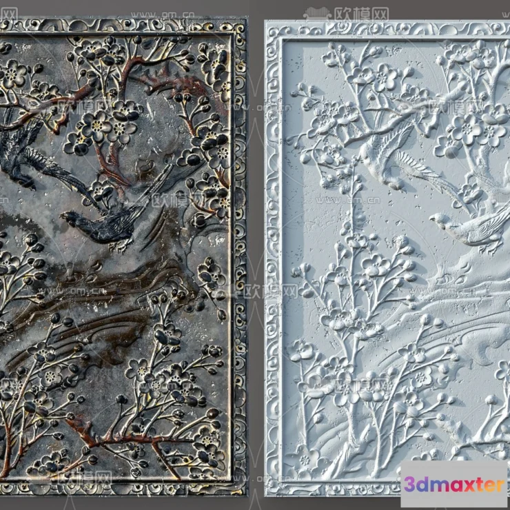 1243542 - RELIEF - VRAY  CORONA - 3D MODEL - 2895