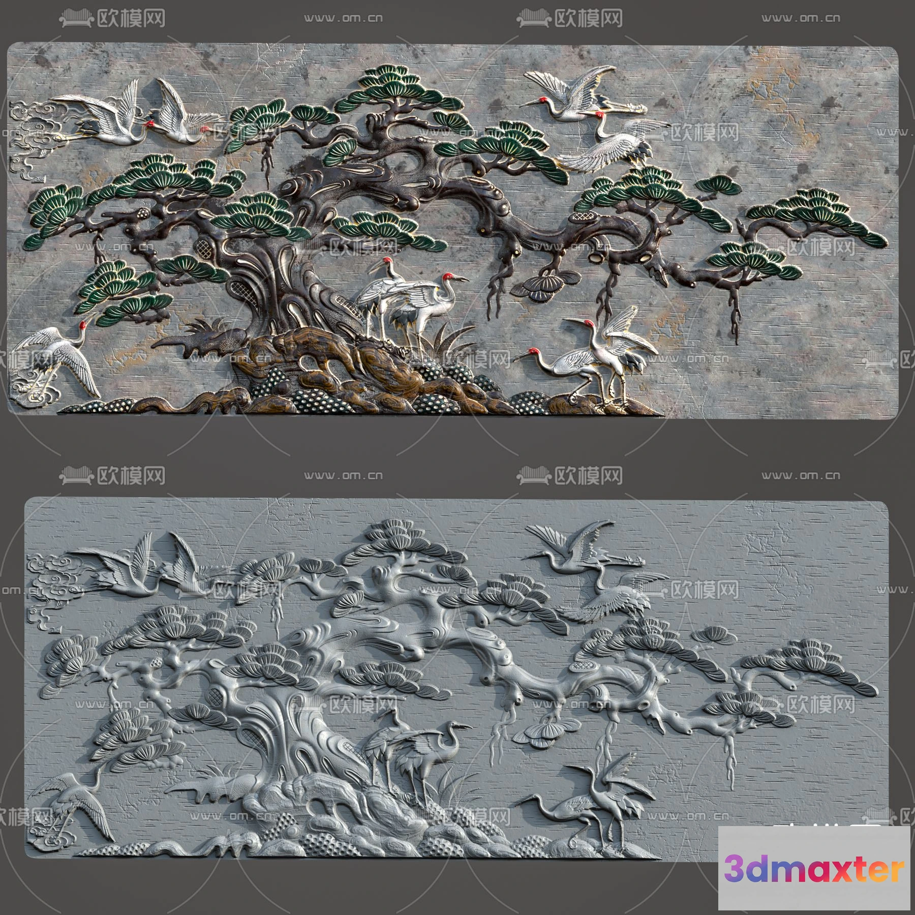 1243546 - RELIEF - VRAY  CORONA - 3D MODEL - 2897