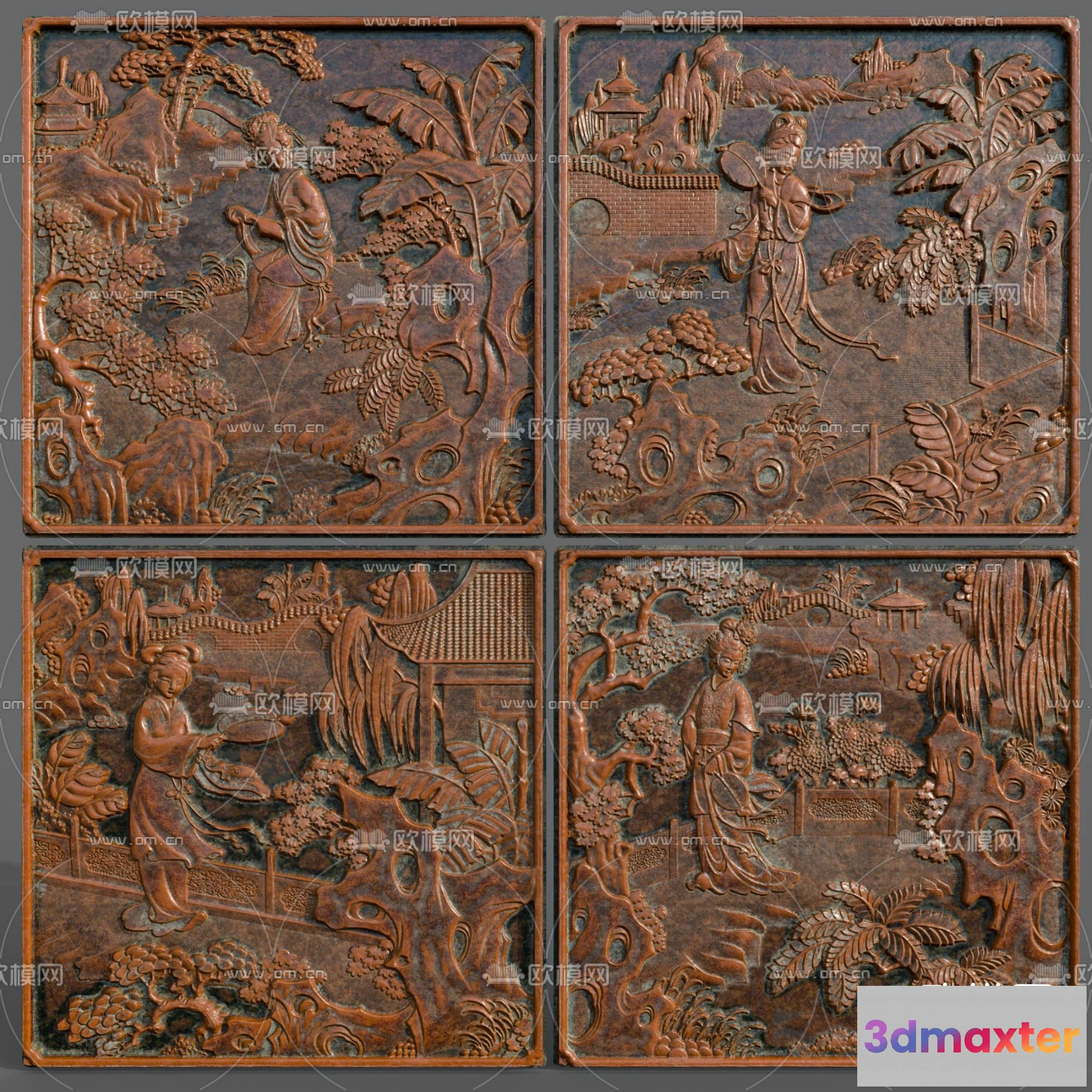 1243548 - RELIEF - VRAY  CORONA - 3D MODEL - 2898