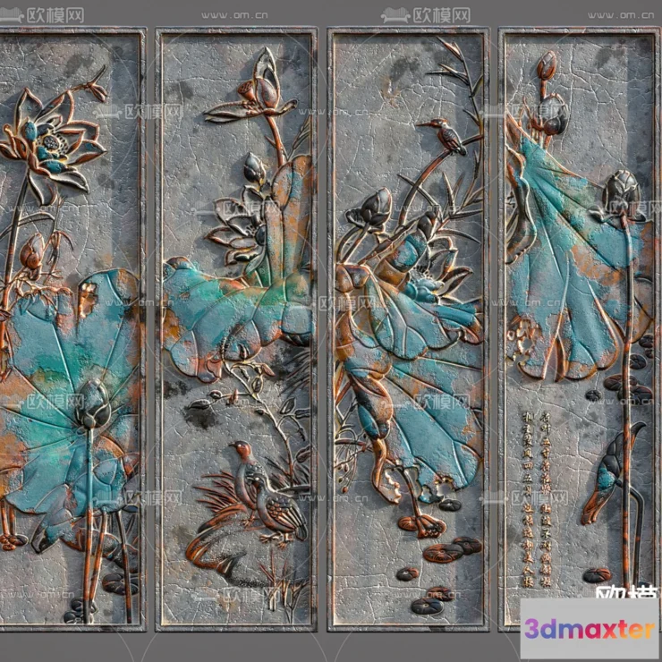 1243550 - RELIEF - VRAY  CORONA - 3D MODEL - 2899