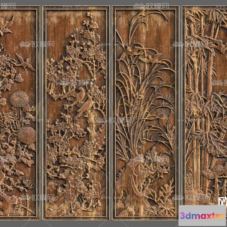 1243554 - RELIEF - VRAY  CORONA - 3D MODEL - 2901