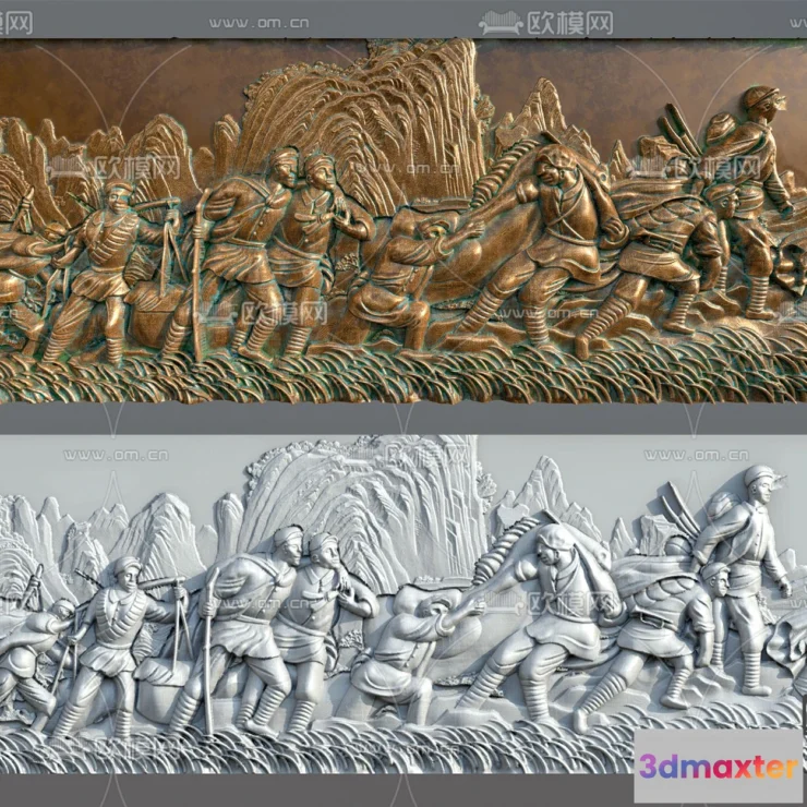 1243560 - RELIEF - VRAY  CORONA - 3D MODEL - 2904