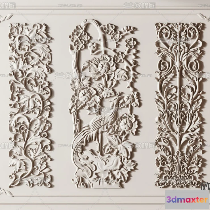 1243570 - RELIEF - VRAY  CORONA - 3D MODEL - 2909