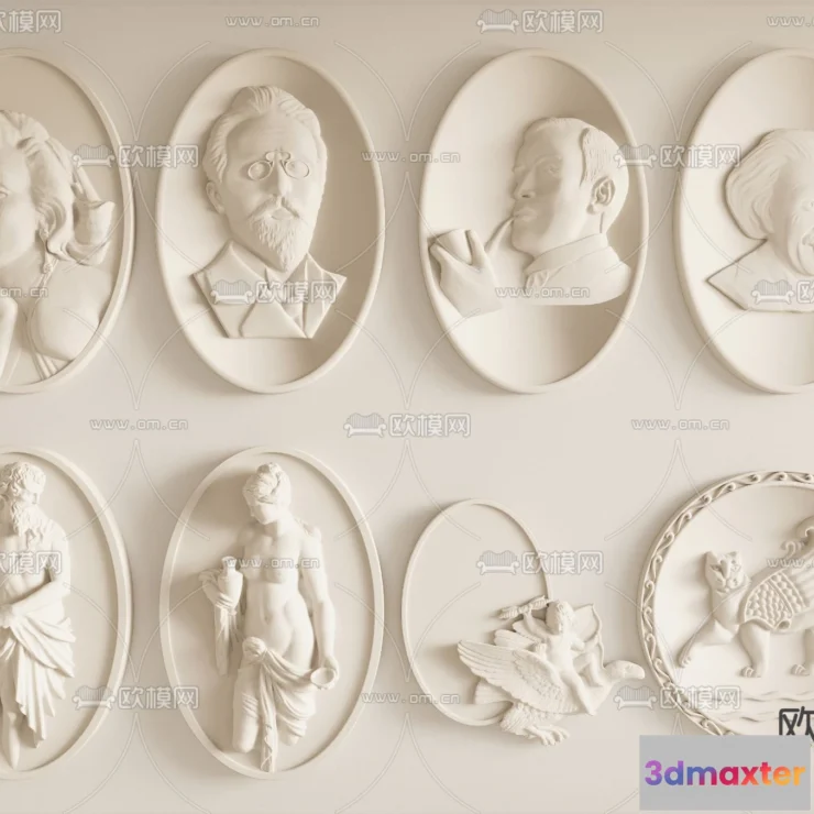 1243616 - RELIEF - CORONA - 3D MODEL - 2932