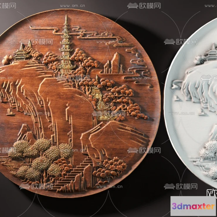 1243622 - RELIEF - VRAY  CORONA - 3D MODEL - 2935