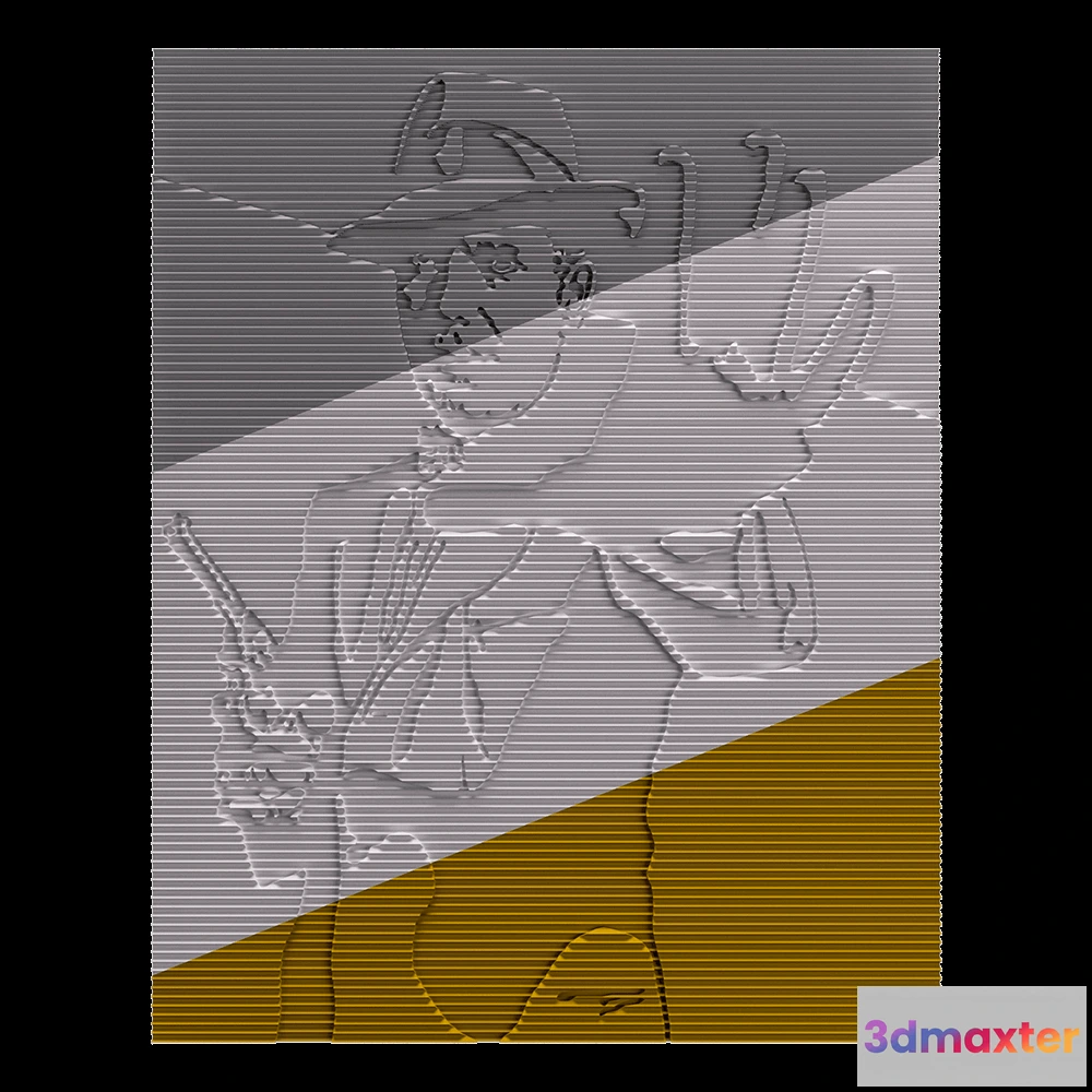 1593016 - Deco Line - Al Capone 3D Max