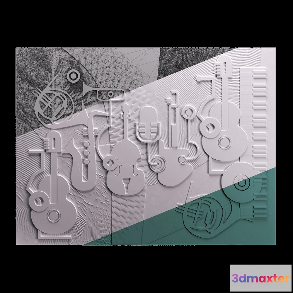 1593072 - Deco Line - Orchestra 3D Max