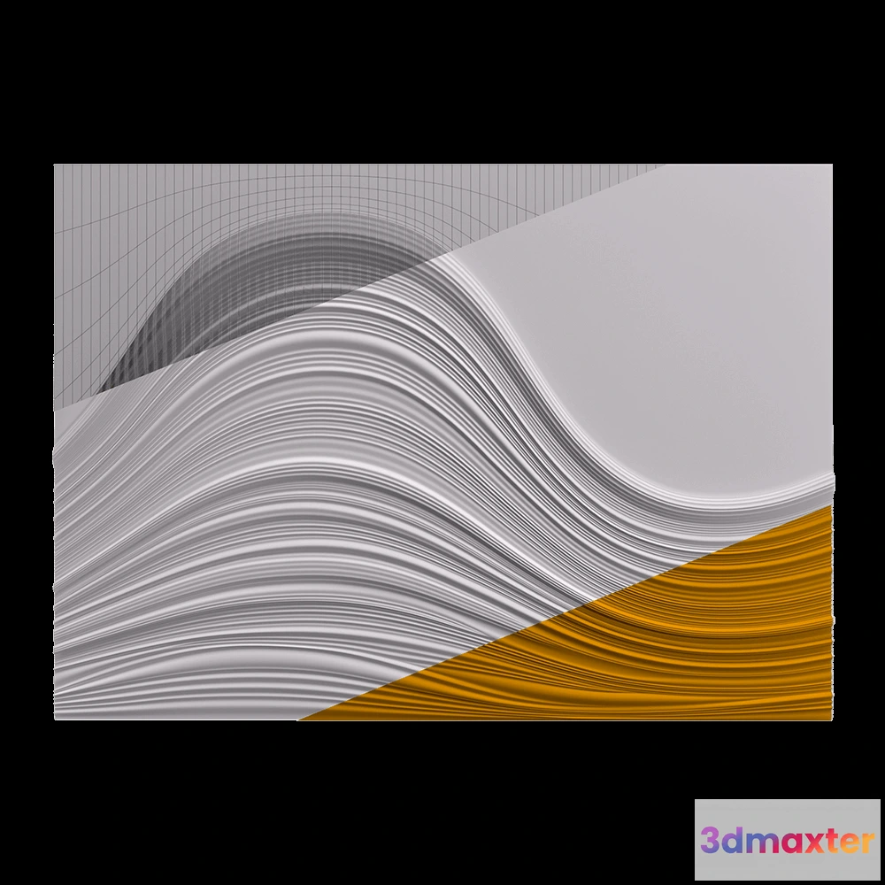 1593094 - Deco Line - Big Wave 3D Max