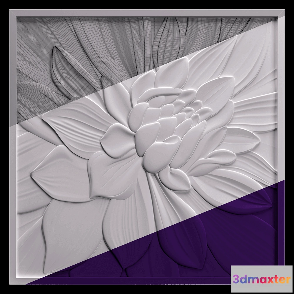 1593098 - Deco Line - Lotus 3D Max