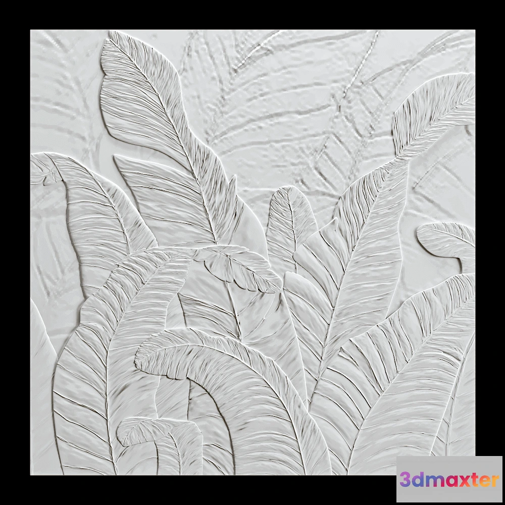 1593146 - Wall deco - JUNGLE B-41 3D Max