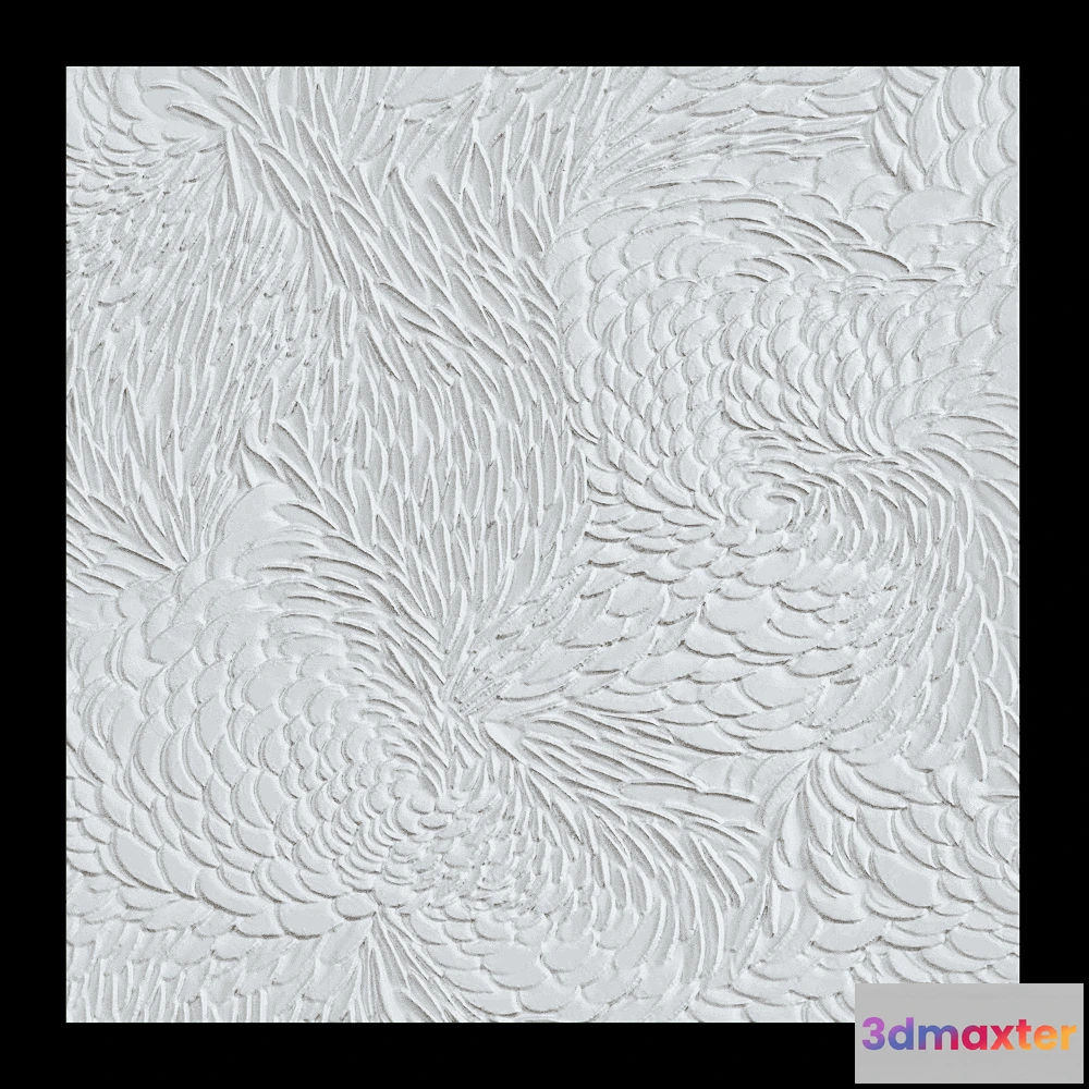 1593184 - Wall deco - FALCON B-27 3D Max