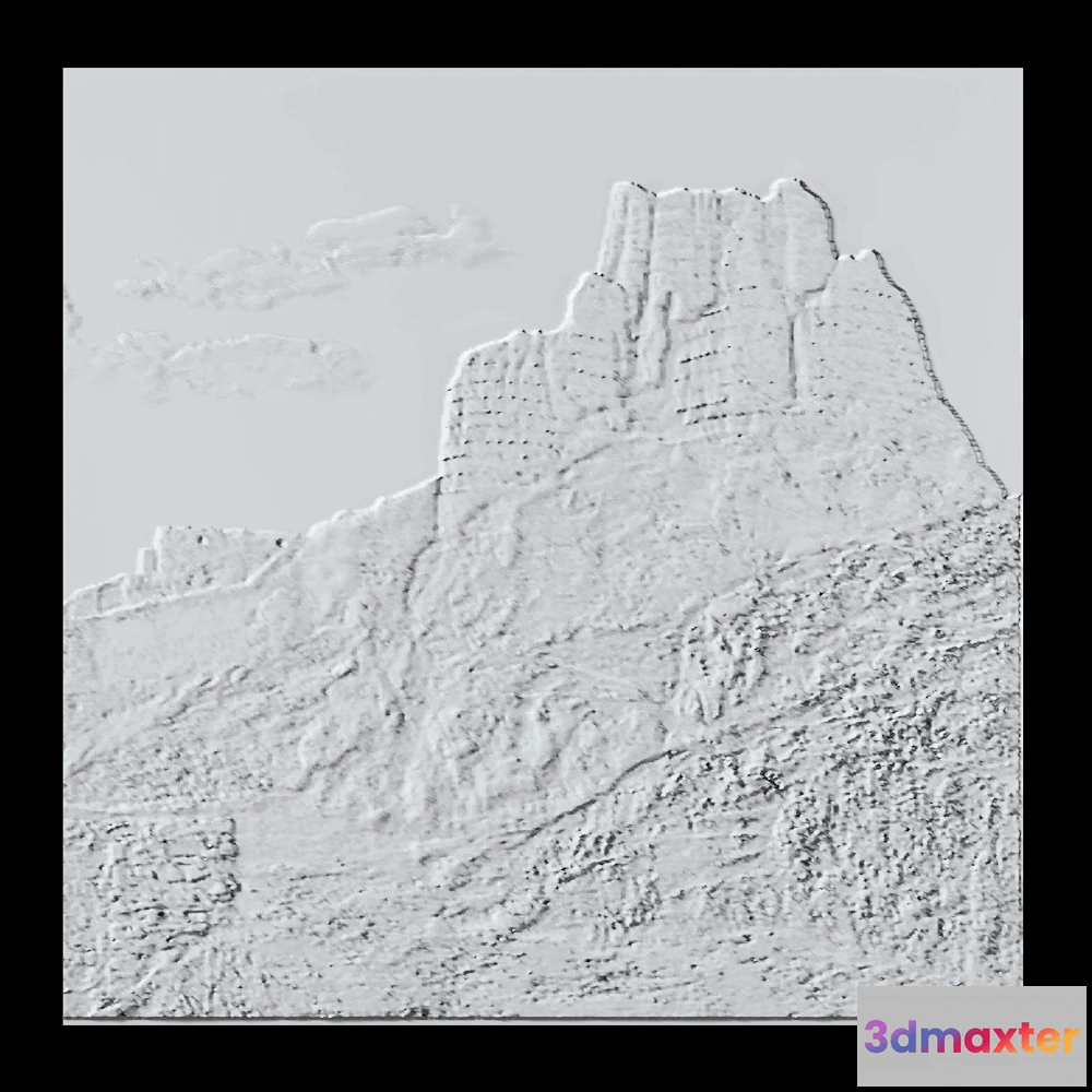 1593204 - Wall deco - AMBERD B-24 3D Max