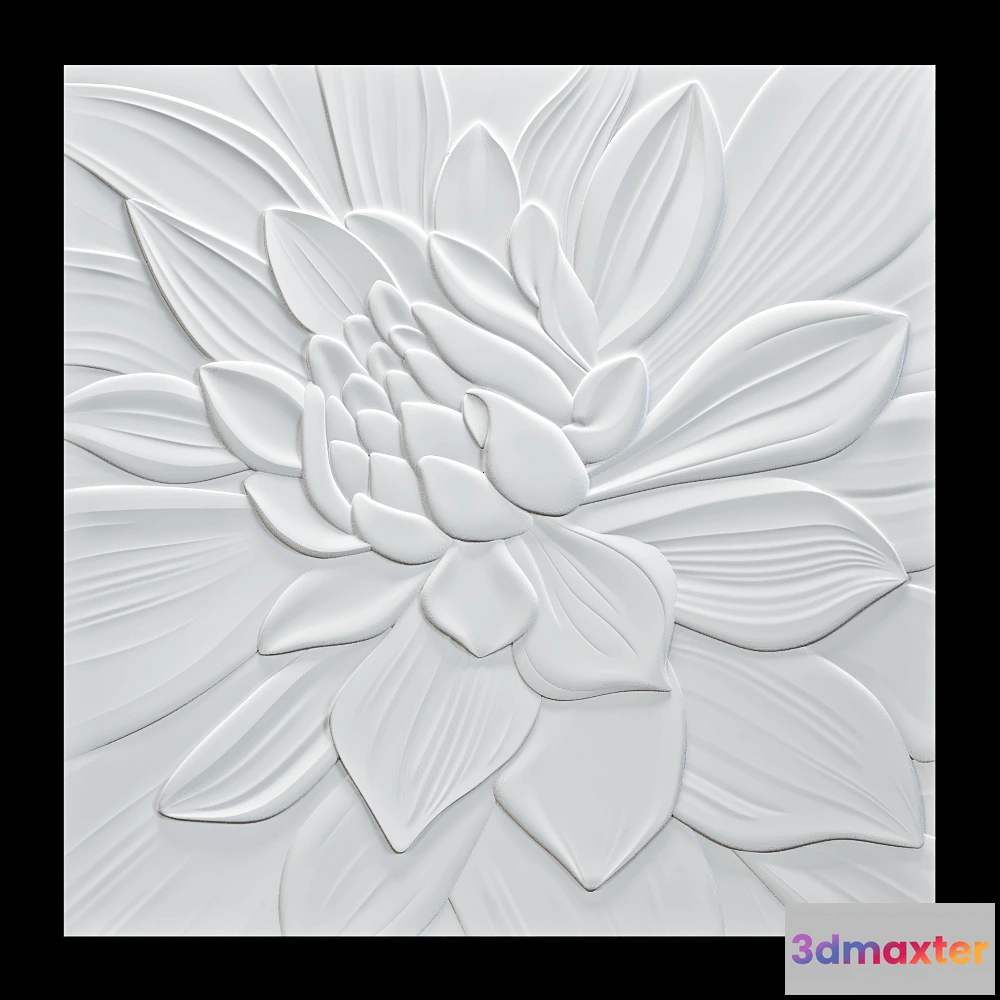 1593208 - Wall deco - LOTUS B-09 3D Max