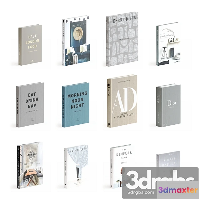 1016650 - A Set Of Books Coffee Table Book Set 03