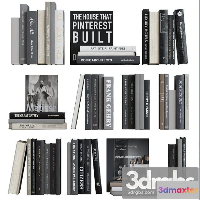 1016664 - Book decor set 2