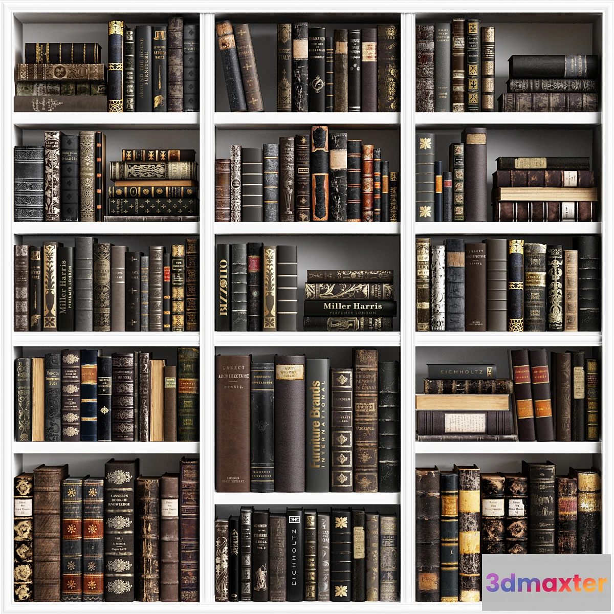 1310621 - Classic Books 16 3D Max