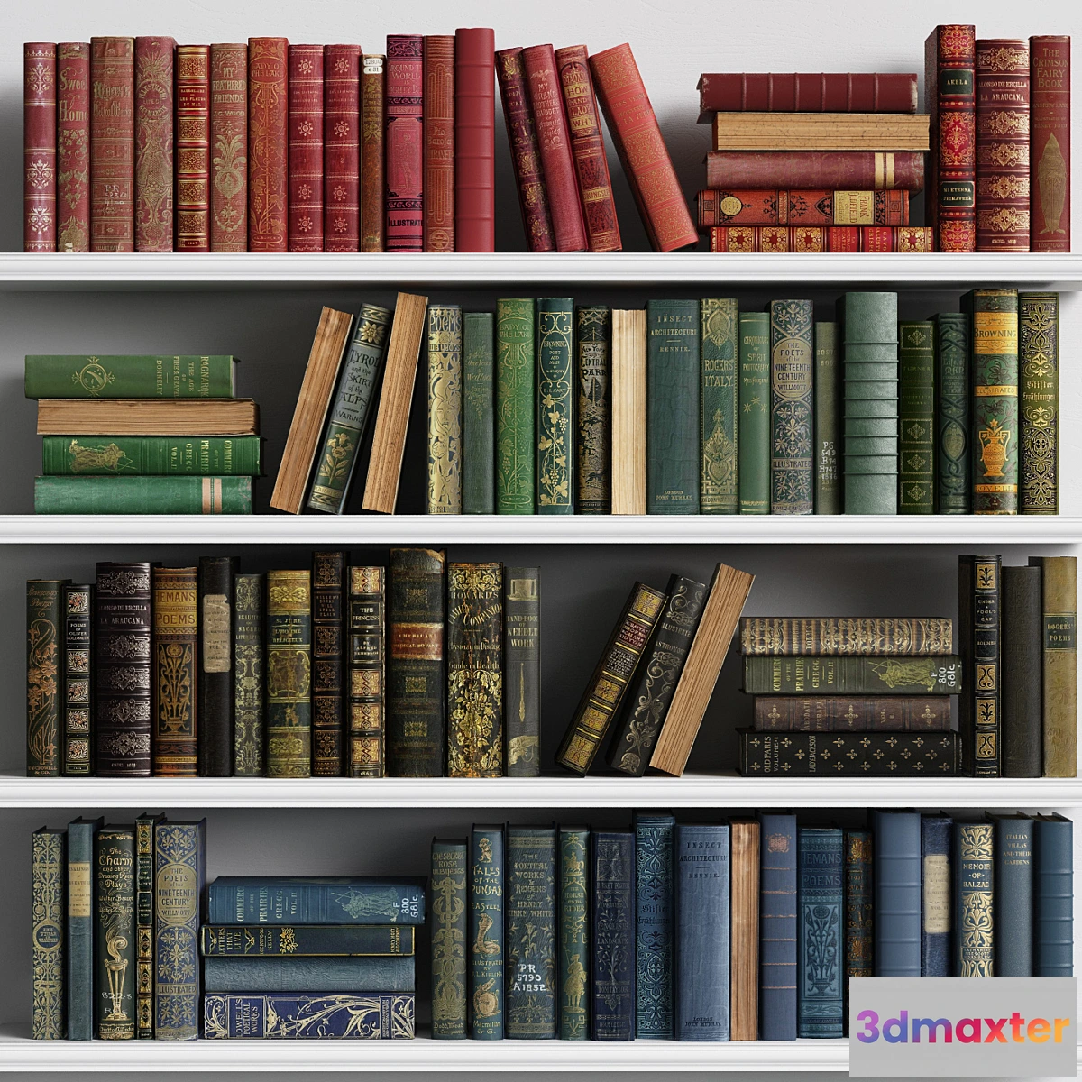 1349607 - Classic Books 06 3D Max