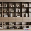 1365706 - Book Case 3D Furniture Models - Interior 3D Model - 004 3D Max