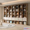 1366531 - Book Case 3D Furniture Models - Interior 3D Model - 016 3D Max
