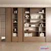 1369094 - Book Case 3D Furniture Models - Interior 3D Model - 054 3D Max