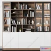 1369160 - Book Case 3D Furniture Models - Interior 3D Model - 055 3D Max