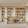 1369347 - Book Case 3D Furniture Models - Interior 3D Model - 058 3D Max