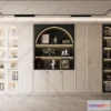 1370450 - Book Case 3D Furniture Models - Interior 3D Model - 074 3D Max