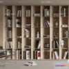 1370774 - Book Case 3D Furniture Models - Interior 3D Model - 079 3D Max