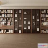 1370842 - Book Case 3D Furniture Models - Interior 3D Model - 080 3D Max