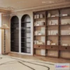 1371154 - Book Case 3D Furniture Models - Interior 3D Model - 085 3D Max