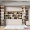 1371734 - Book Case 3D Furniture Models - Interior 3D Model - 094 3D Max