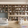 1372058 - Book Case 3D Furniture Models - Interior 3D Model - 099 3D Max