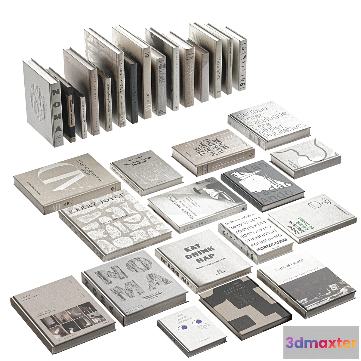 1452550 - Book Set NO-01 3D Max