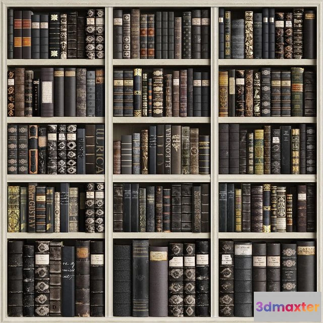 1539845 - Classic Books 42 3D Max