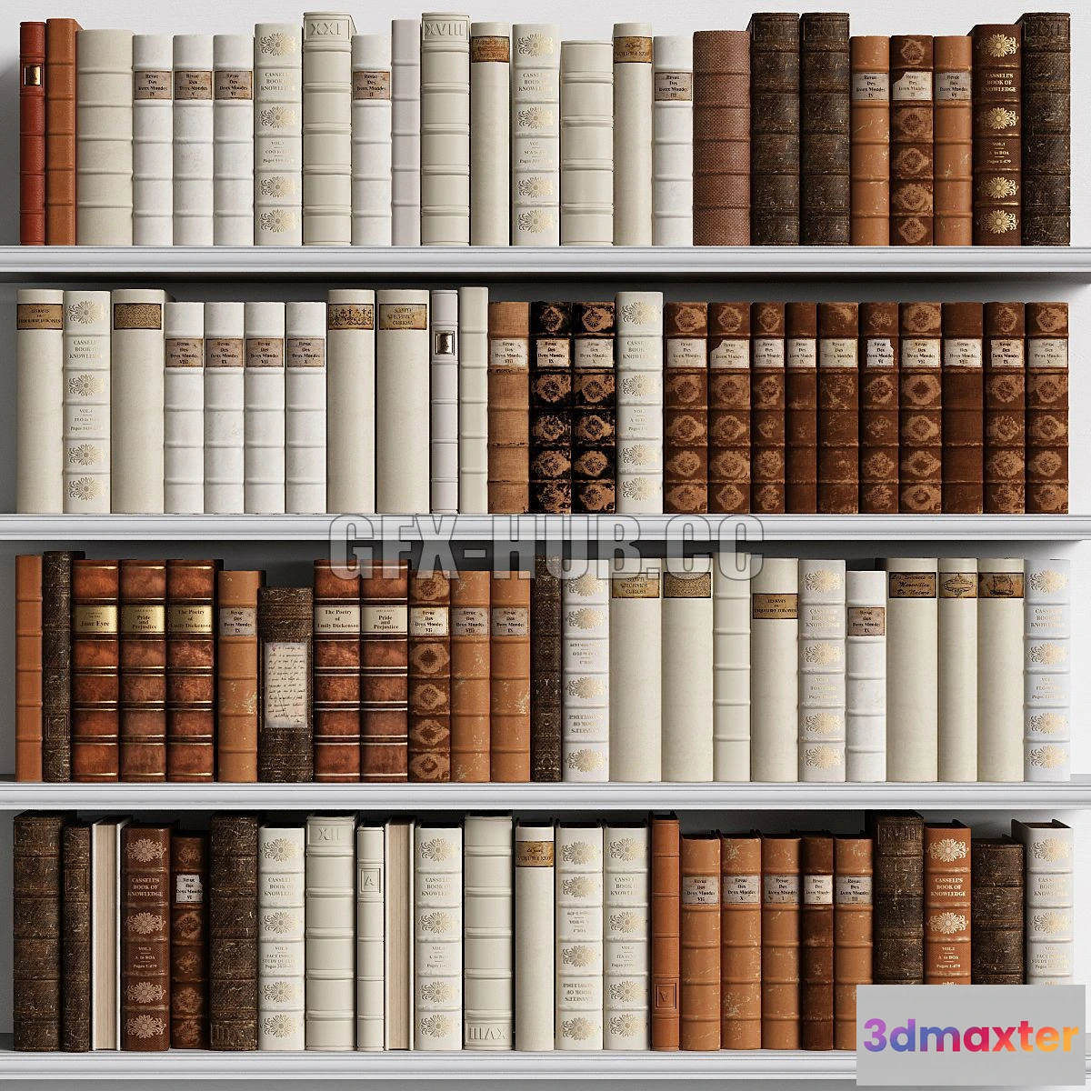 1546449 - Classic Books 08 3D Max