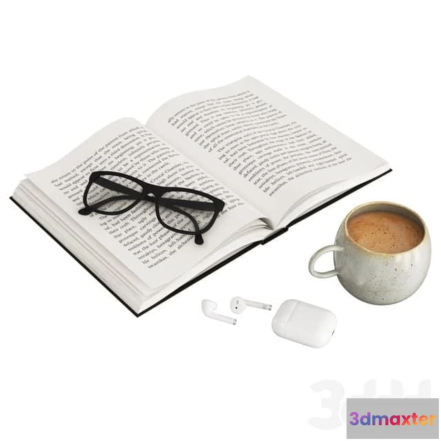 1564684 - Open book 3D Max