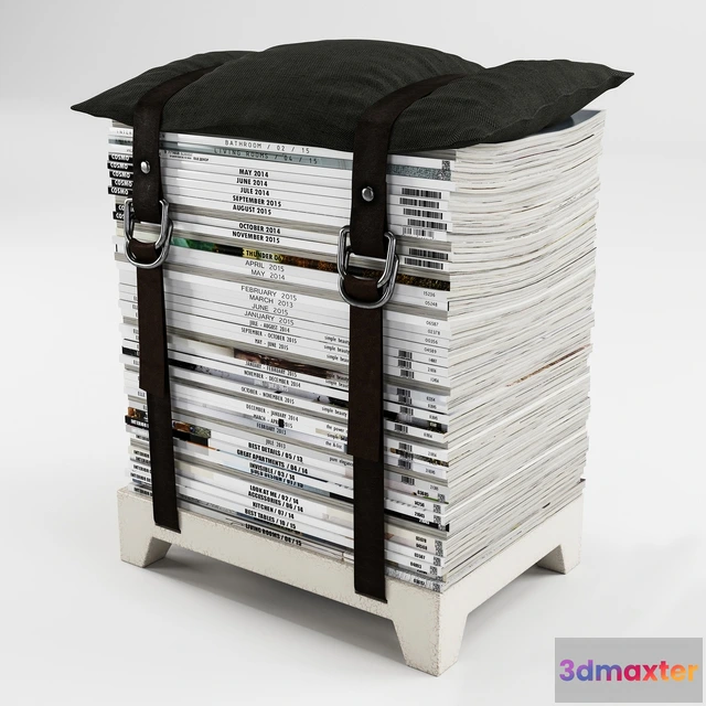 1593266 - decoration - Njustudio Hockenheimer Sitzhocker 3D Max