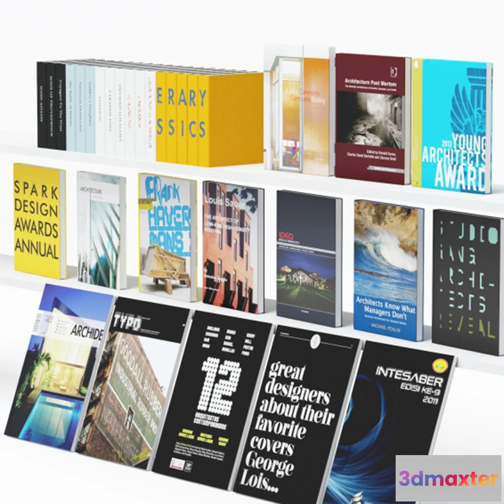 1593352 - decoration - Books and magazines 3D Max