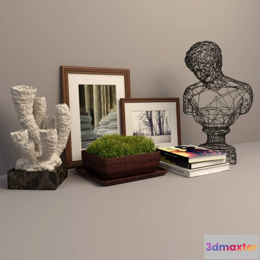 1593374 - decoration - Decorative set 3D Max