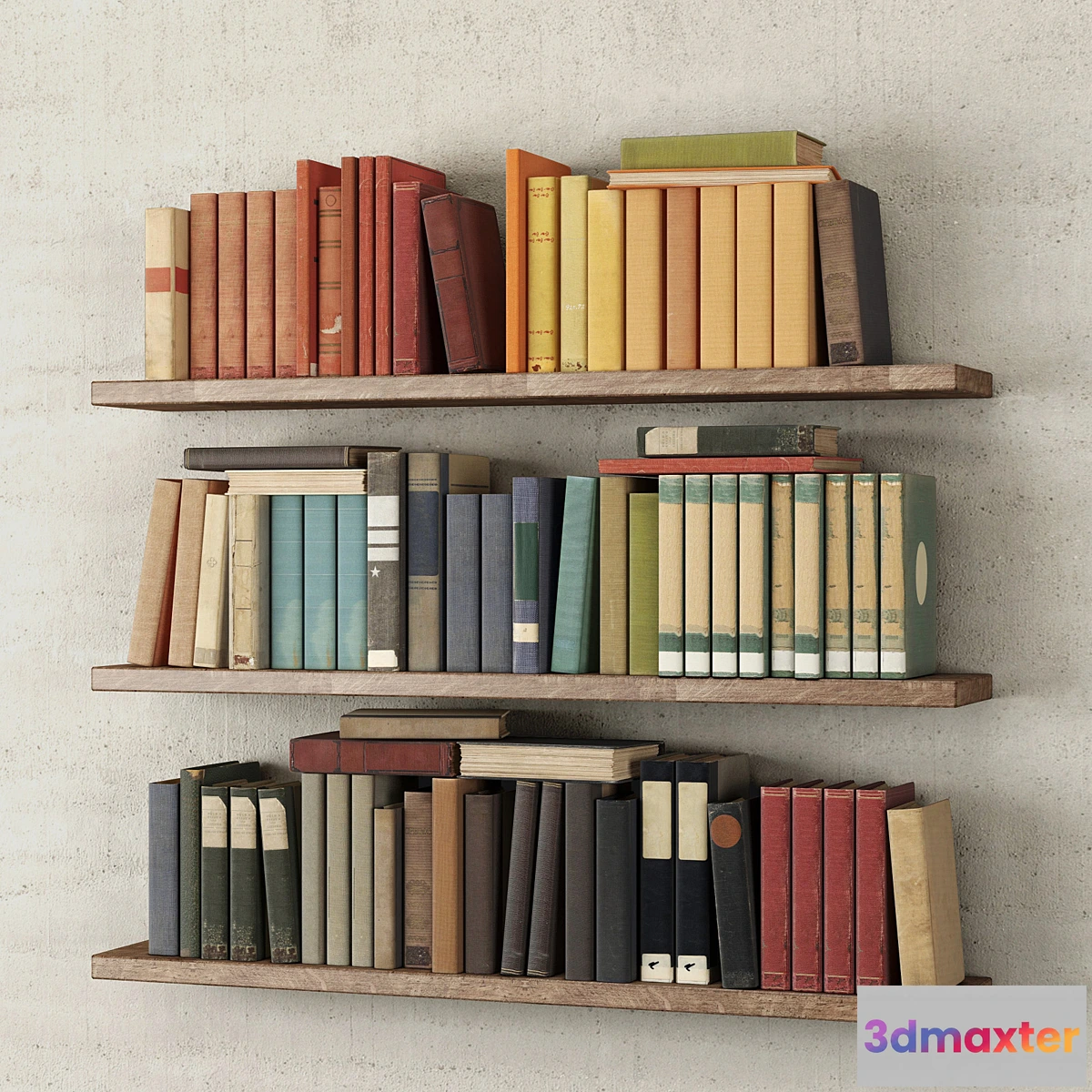 580866 - Books on the shelf